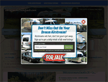 Tablet Screenshot of airstreamclassifieds.com